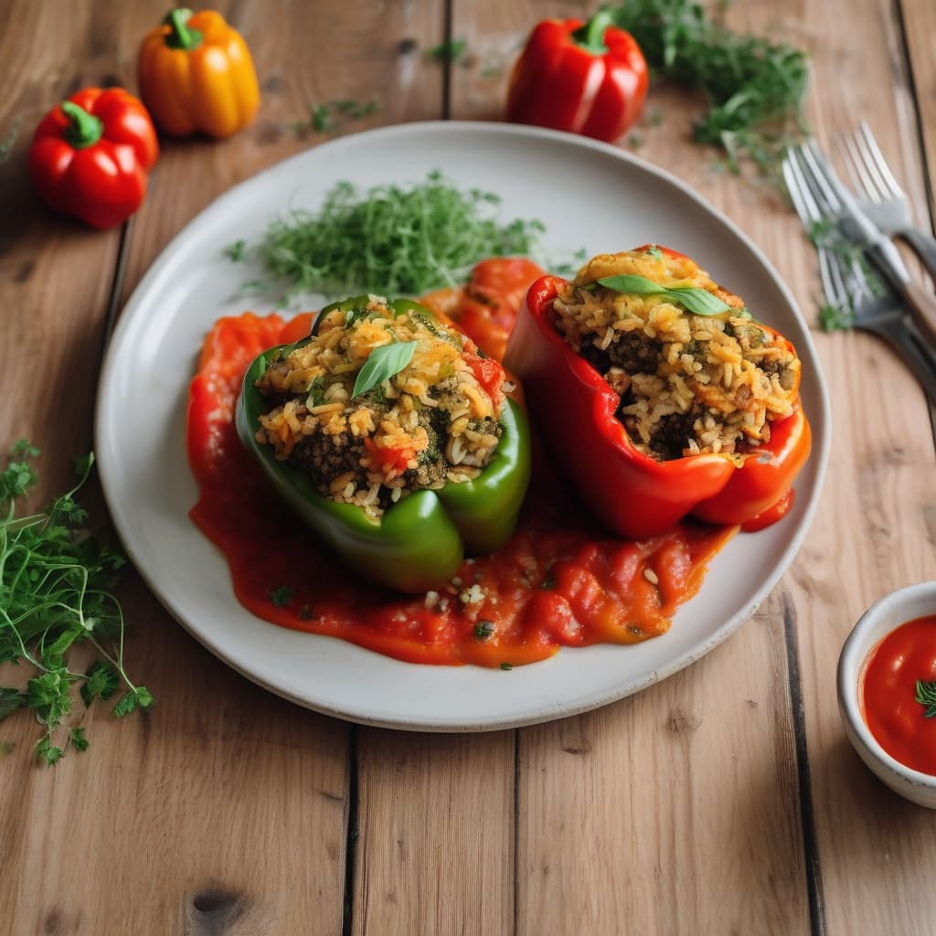 Vegan Stuffed Peppers