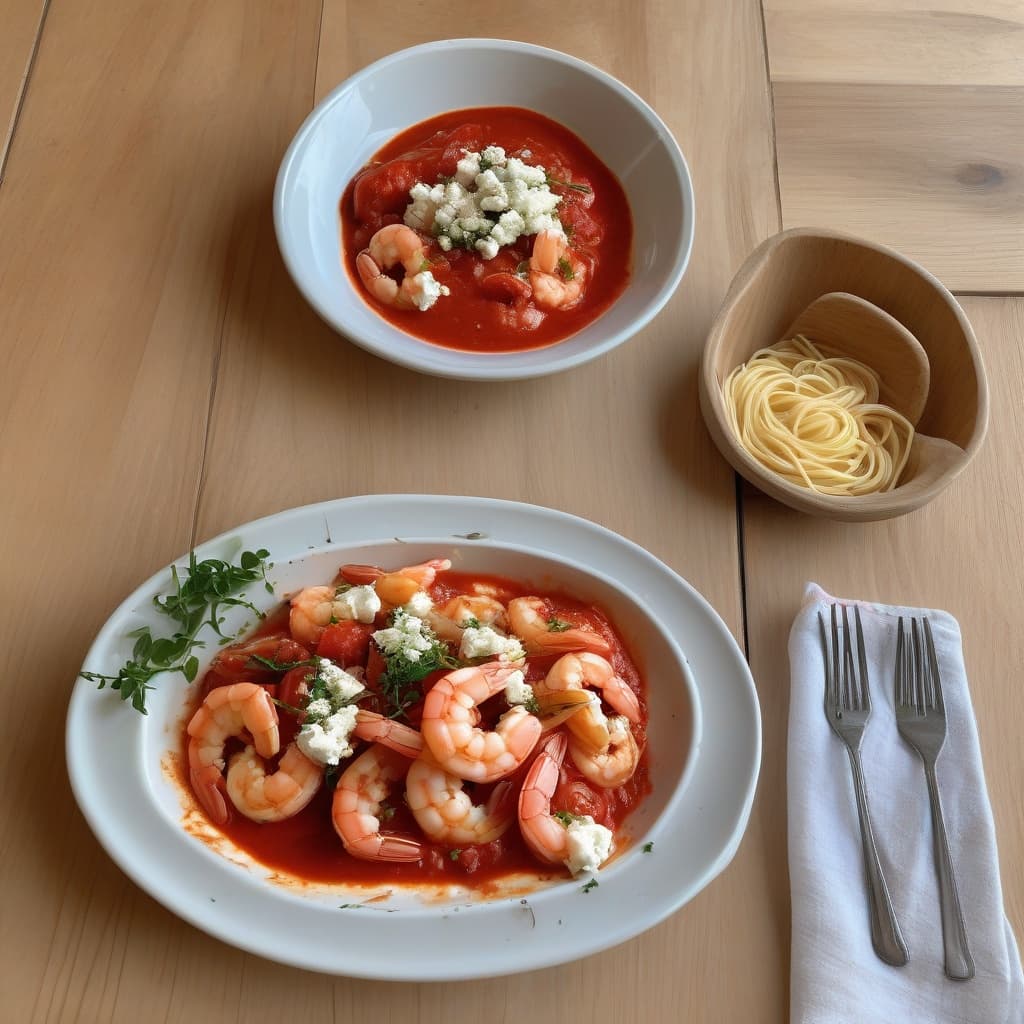 Greek Style Shrimp