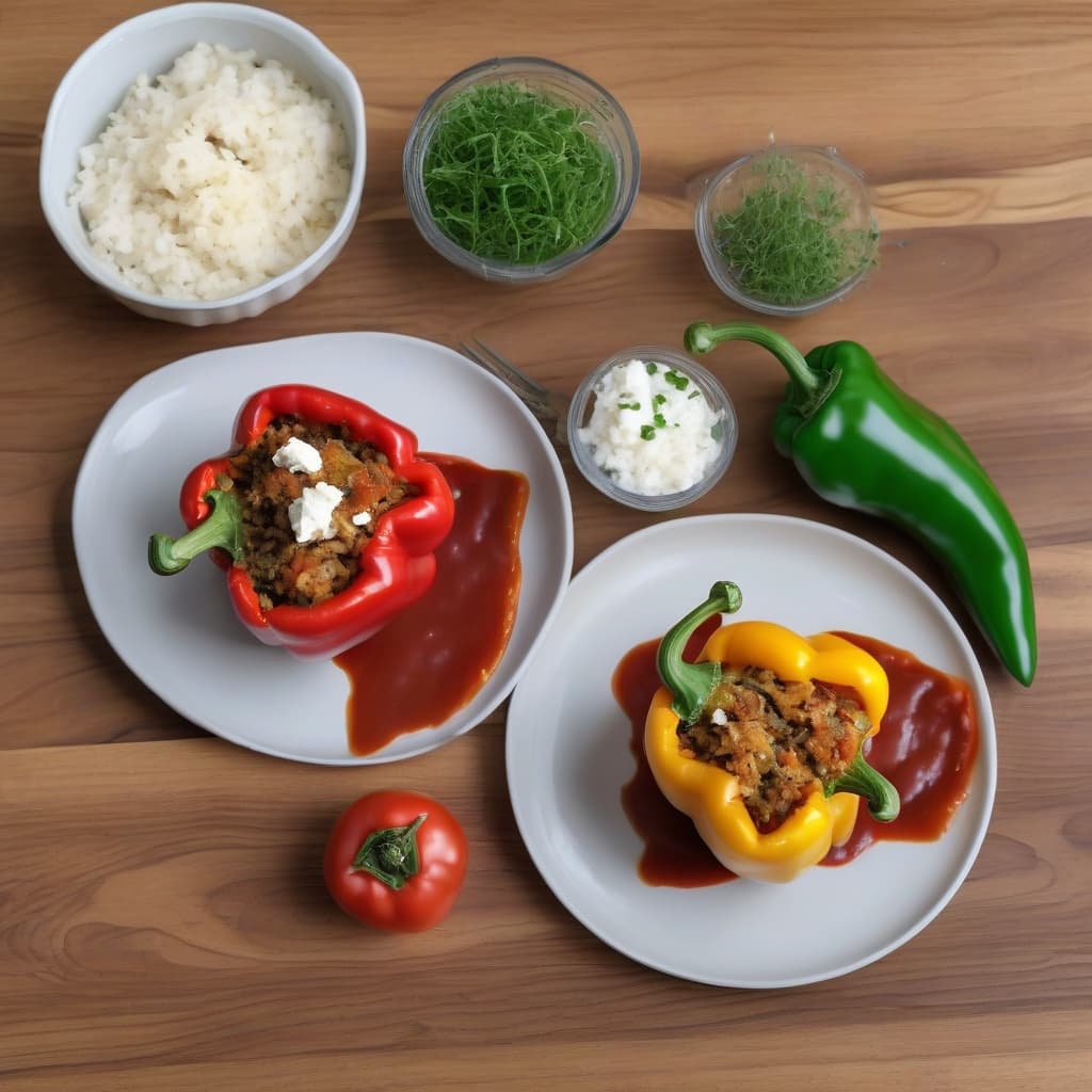 Vegetarian Stuffed Peppers