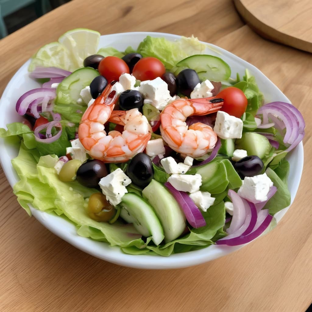 Grilled Shrimp Salad